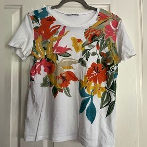 Zara Floral Tee
